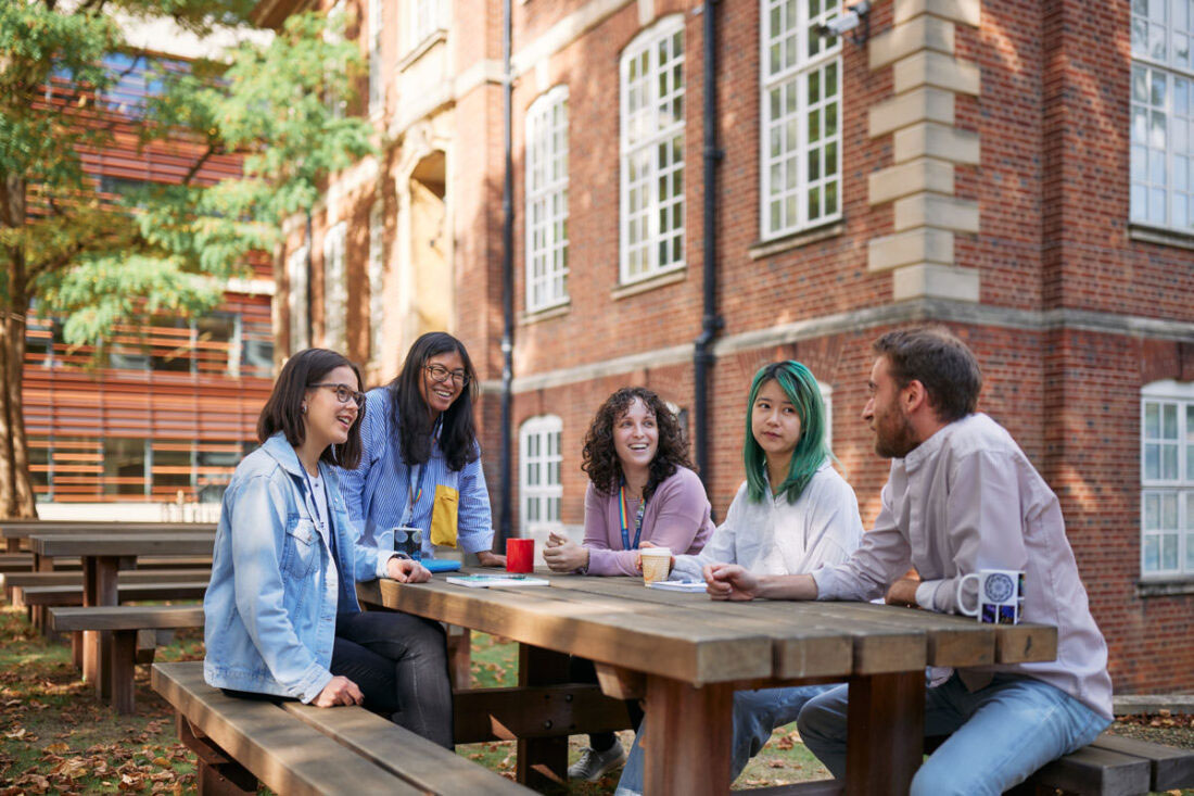 Dunn School Students gathering